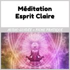 Cover Audio - Méditation Esprit Claire